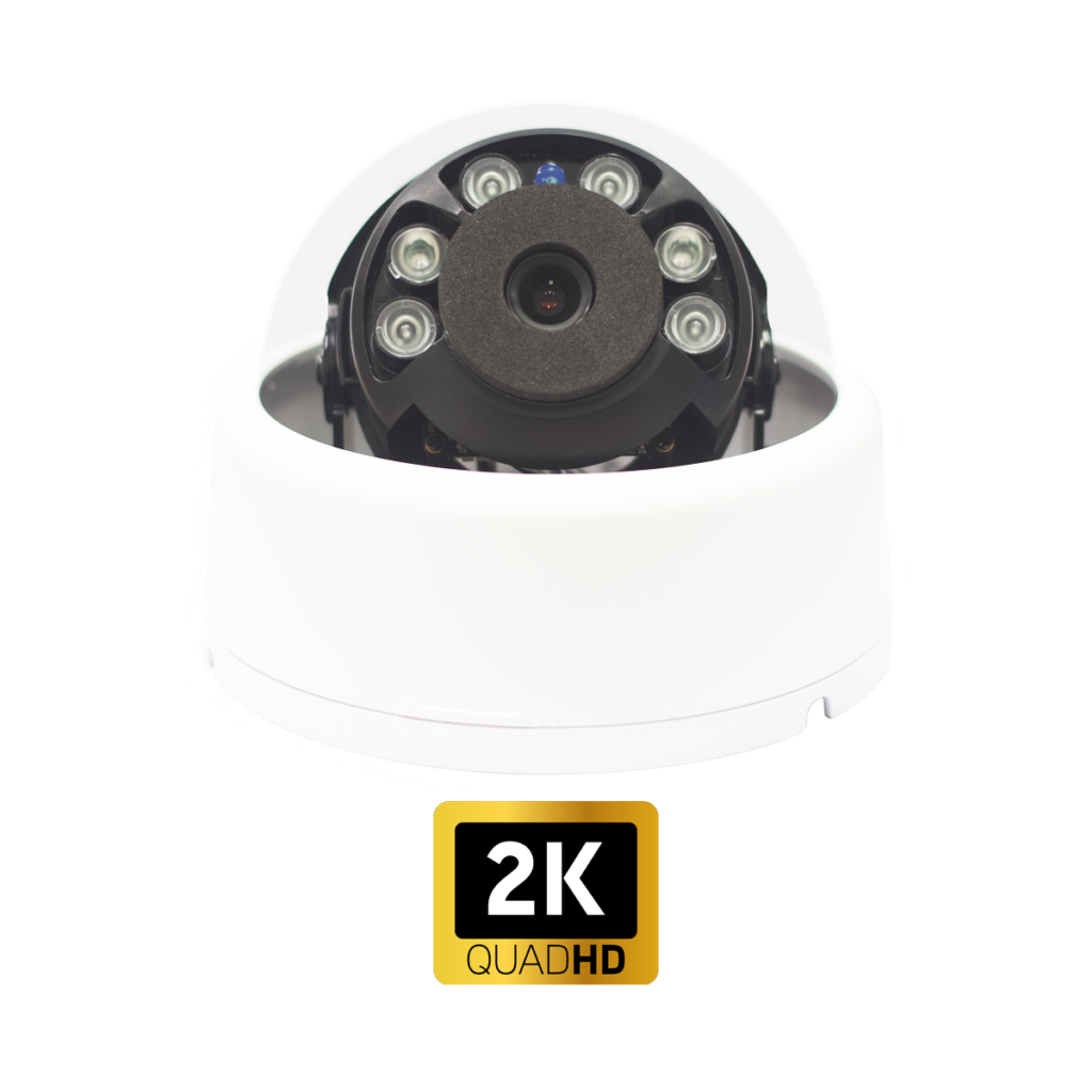 2K 4MP Indoor Dome Camera PROTECSYS Video Security Alarm System Solutions